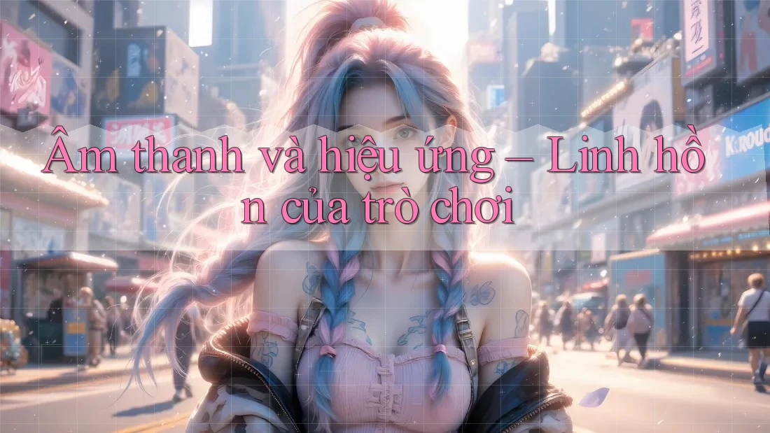 Âm thanh và hiệu ứng – Linh hồn của trò chơi