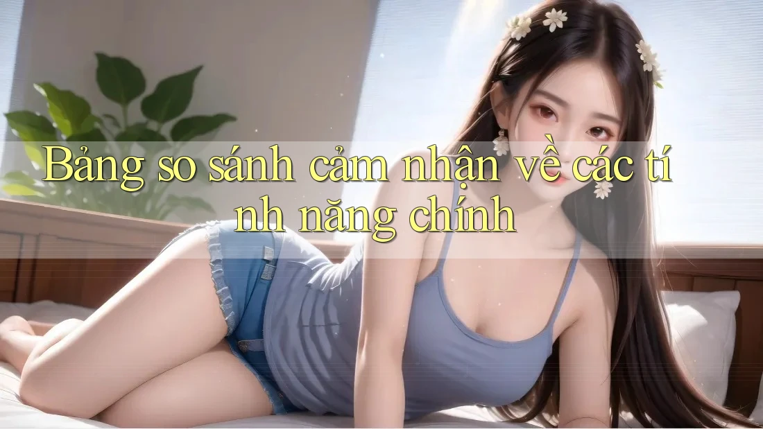 Bảng so sánh cảm nhận về các tính năng chính Bảng so sánh cảm nhận về các tính năng chính