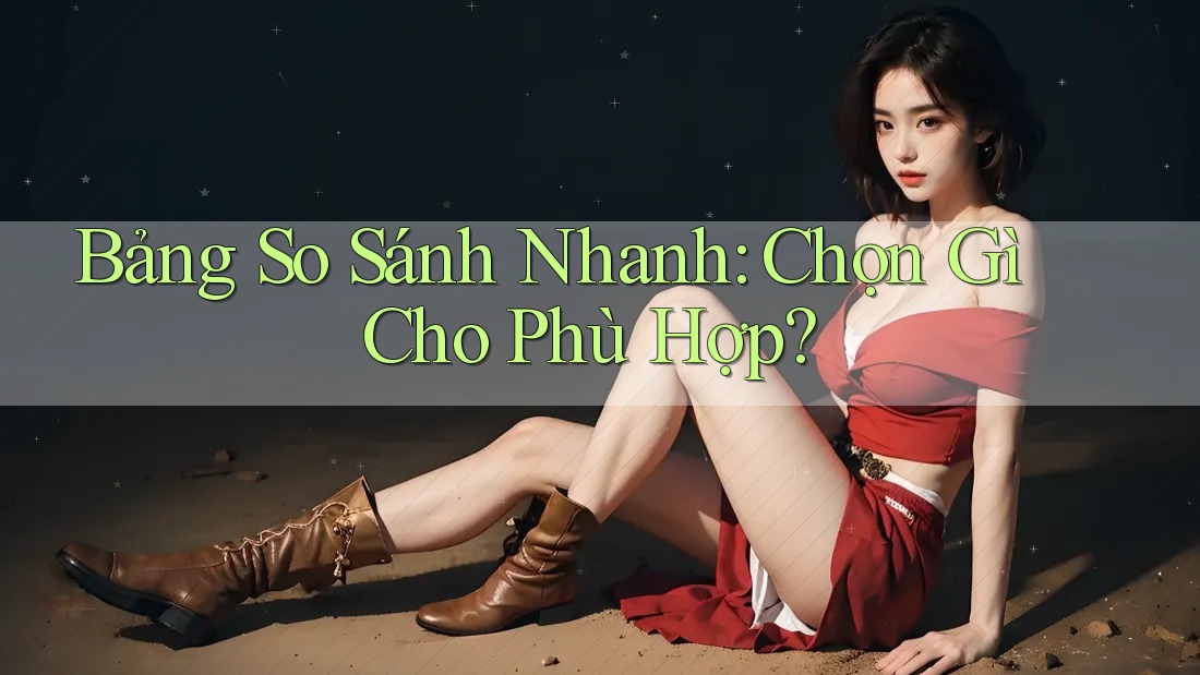 Bảng So Sánh Nhanh: Chọn Gì Cho Phù Hợp?