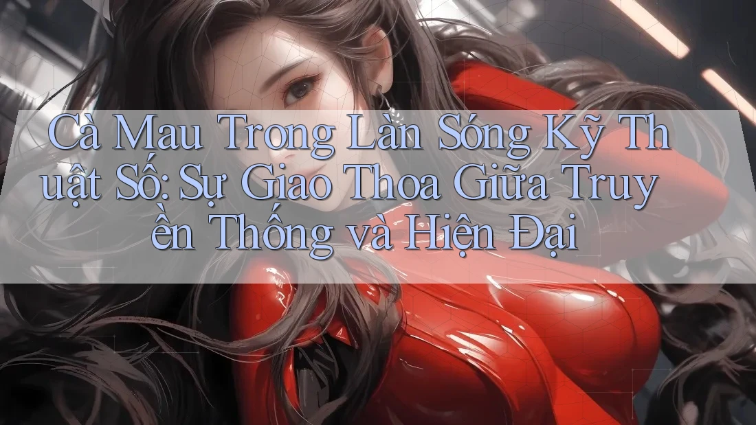 Cà Mau Trong Làn Sóng Kỹ Thuật Số: Sự Giao Thoa Giữa Truyền Thống và Hiện Đại Cà Mau Trong Làn Sóng Kỹ Thuật Số: Sự Giao Thoa Giữa Truyền Thống và Hiện Đại