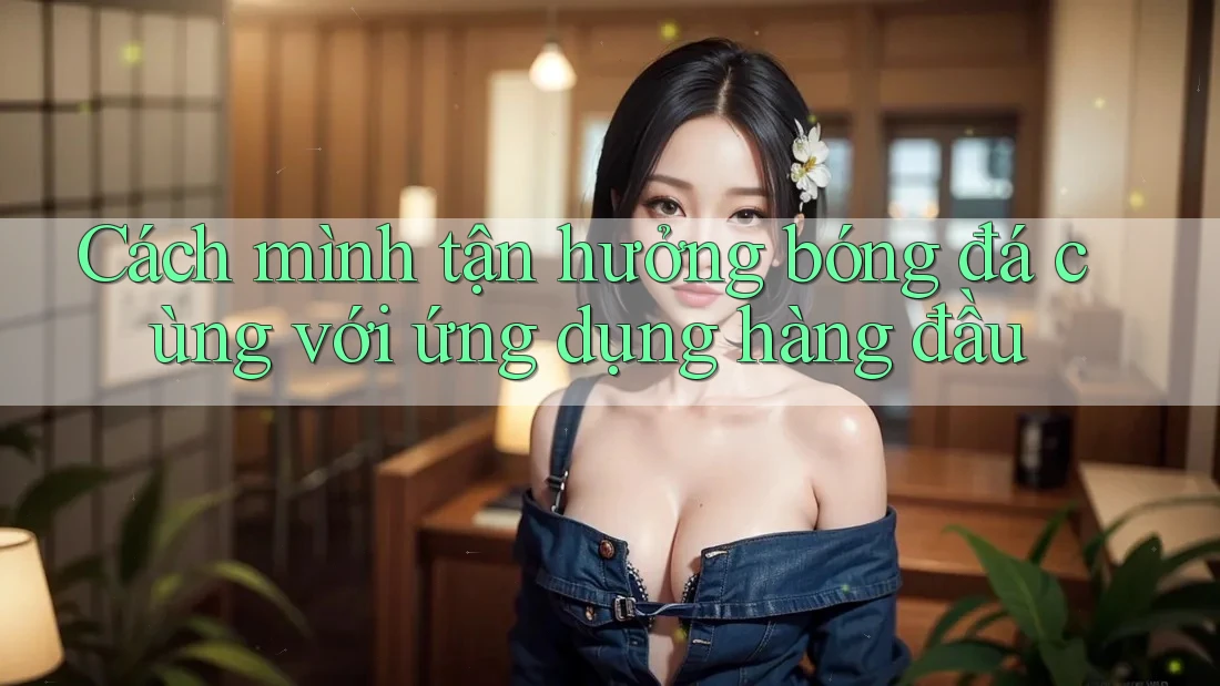 Cách mình tận hưởng bóng đá cùng với ứng dụng hàng đầu Cách mình tận hưởng bóng đá cùng với ứng dụng hàng đầu