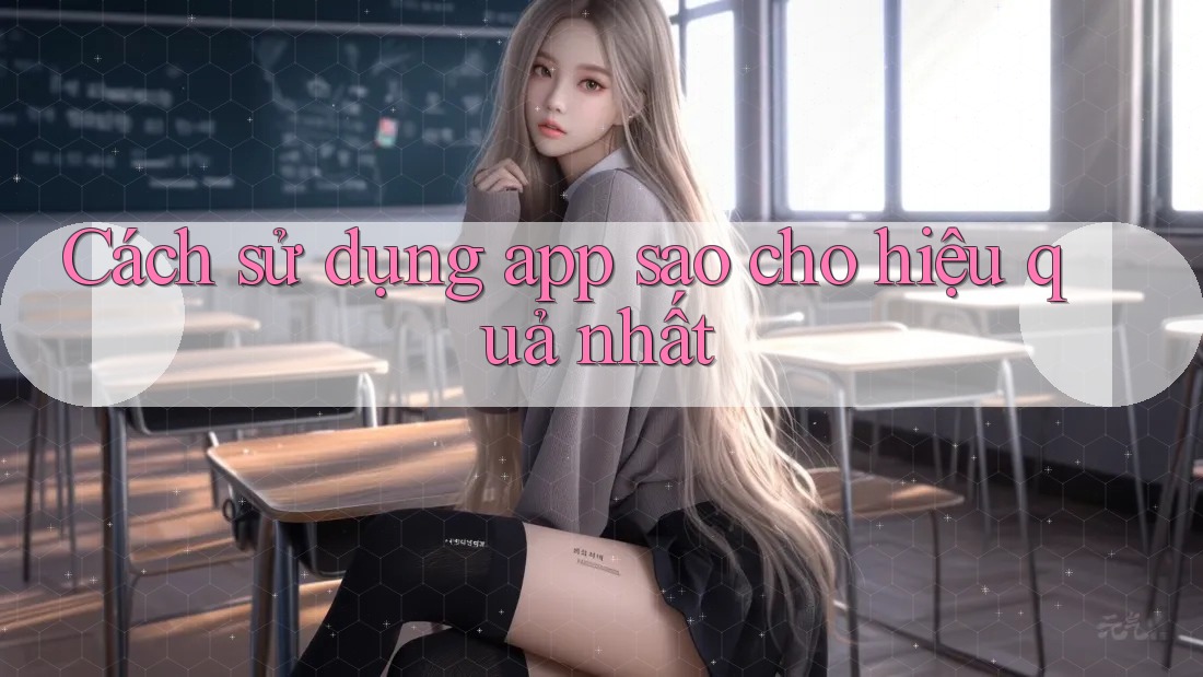 Cách sử dụng app sao cho hiệu quả nhất Cách sử dụng app sao cho hiệu quả nhất
