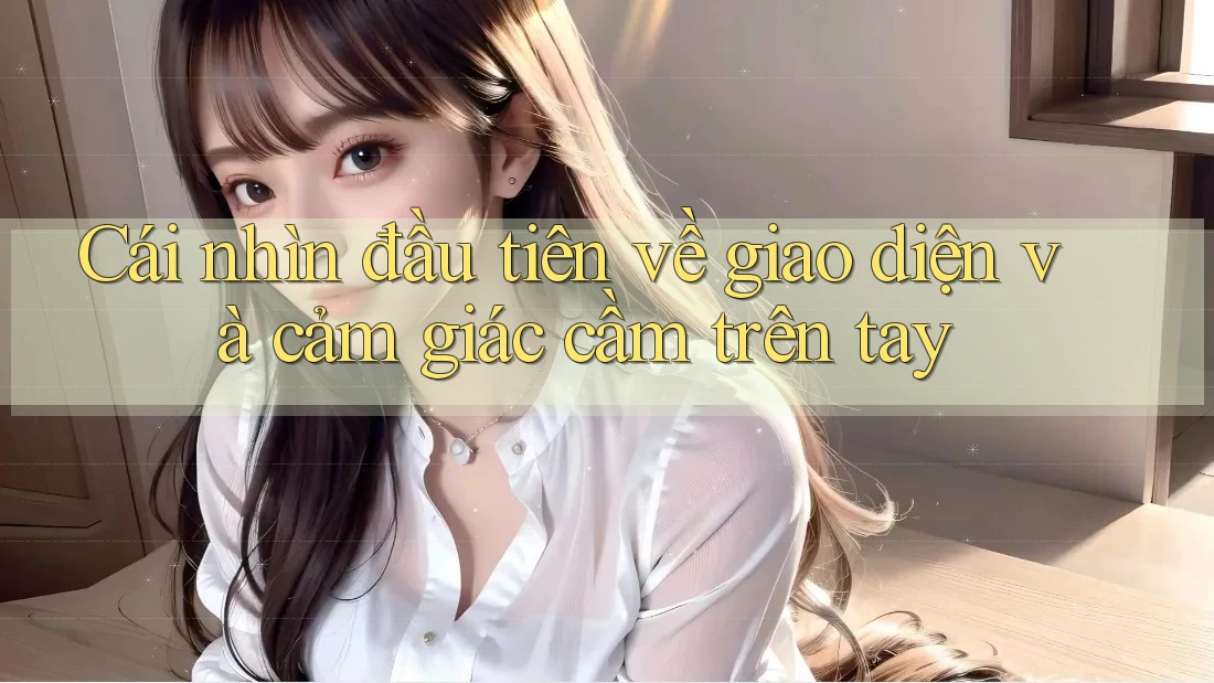 Cái nhìn đầu tiên về giao diện và cảm giác cầm trên tay Cái nhìn đầu tiên về giao diện và cảm giác cầm trên tay
