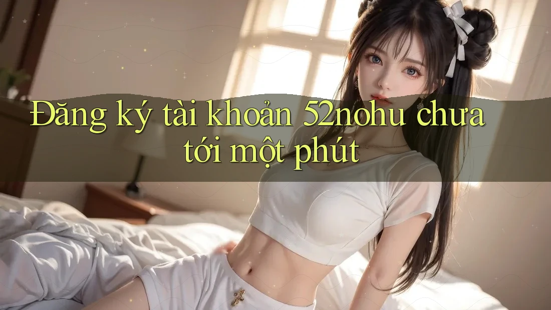 Đăng ký tài khoản 52nohu chưa tới một phút Đăng ký tài khoản 52nohu chưa tới một phút