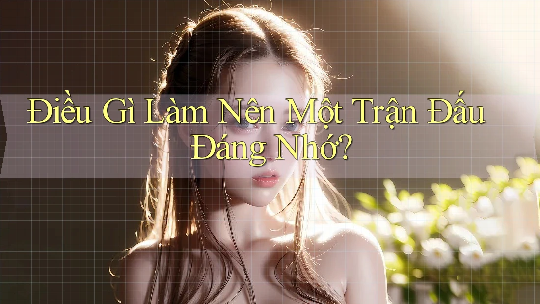 Điều Gì Làm Nên Một Trận Đấu Đáng Nhớ? Điều Gì Làm Nên Một Trận Đấu Đáng Nhớ?