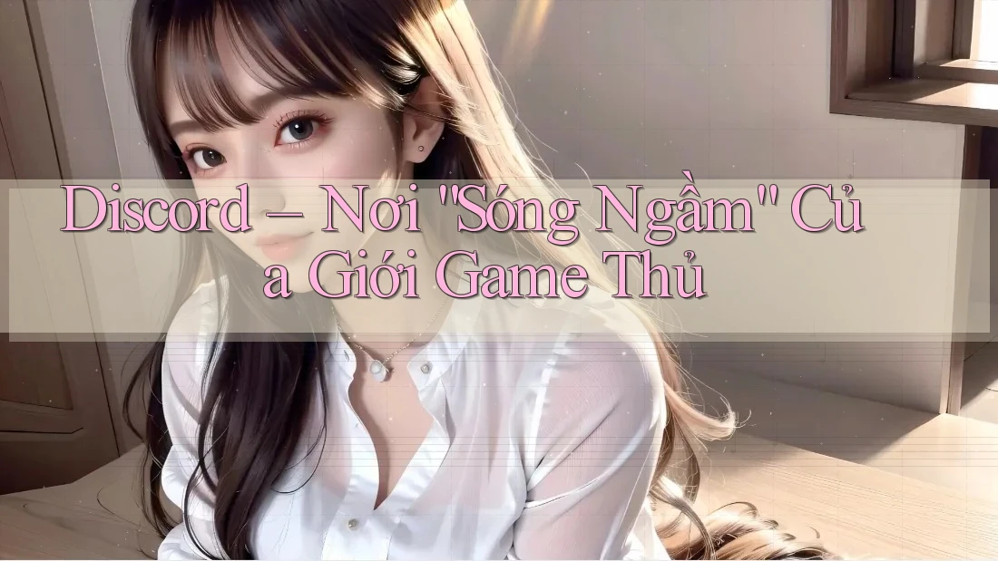 Discord – Nơi “Sóng Ngầm” Của Giới Game Thủ Discord – Nơi “Sóng Ngầm” Của Giới Game Thủ
