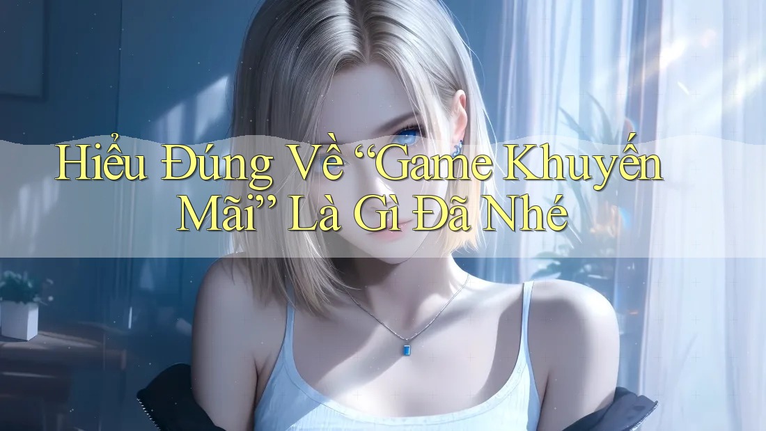 Hiểu Đúng Về “Game Khuyến Mãi” Là Gì Đã Nhé