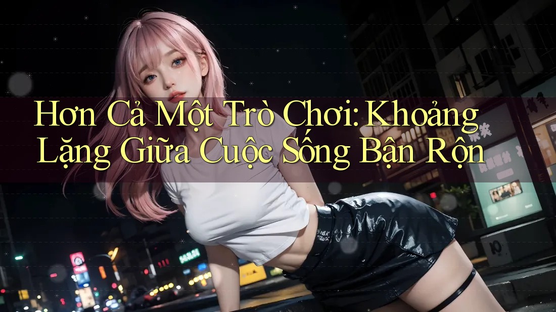 Hơn Cả Một Trò Chơi: Khoảng Lặng Giữa Cuộc Sống Bận Rộn Hơn Cả Một Trò Chơi: Khoảng Lặng Giữa Cuộc Sống Bận Rộn