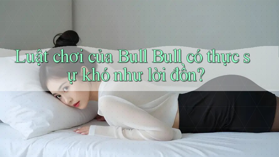 Luật chơi của Bull Bull có thực sự khó như lời đồn? Luật chơi của Bull Bull có thực sự khó như lời đồn?