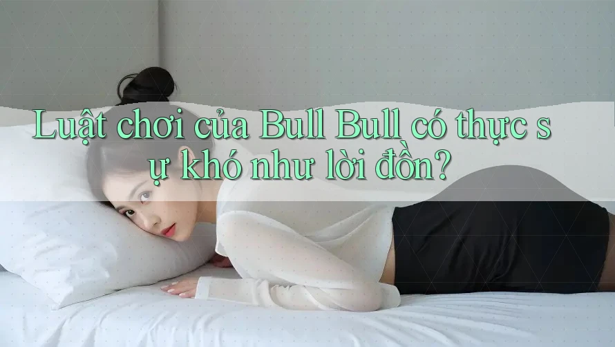 Luật chơi của Bull Bull có thực sự khó như lời đồn? Luật chơi của Bull Bull có thực sự khó như lời đồn?