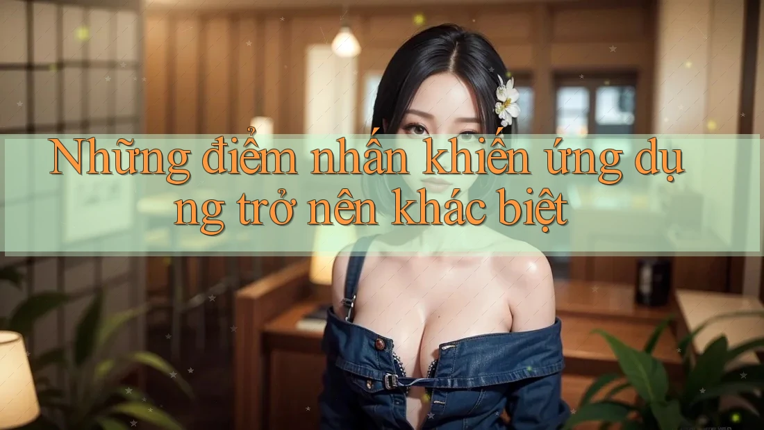 Những điểm nhấn khiến ứng dụng trở nên khác biệt Những điểm nhấn khiến ứng dụng trở nên khác biệt