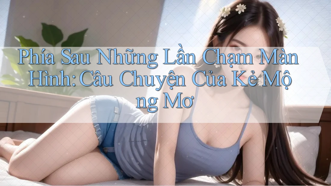 Phía Sau Những Lần Chạm Màn Hình: Câu Chuyện Của Kẻ Mộng Mơ Phía Sau Những Lần Chạm Màn Hình: Câu Chuyện Của Kẻ Mộng Mơ
