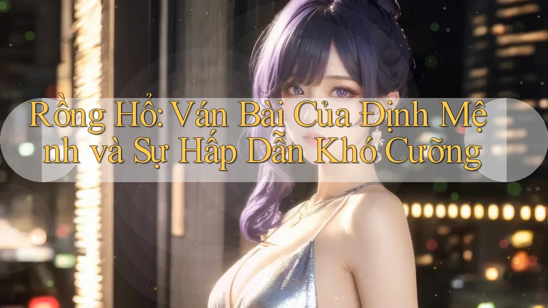 Rồng Hổ: Ván Bài Của Định Mệnh và Sự Hấp Dẫn Khó Cưỡng Rồng Hổ: Ván Bài Của Định Mệnh và Sự Hấp Dẫn Khó Cưỡng