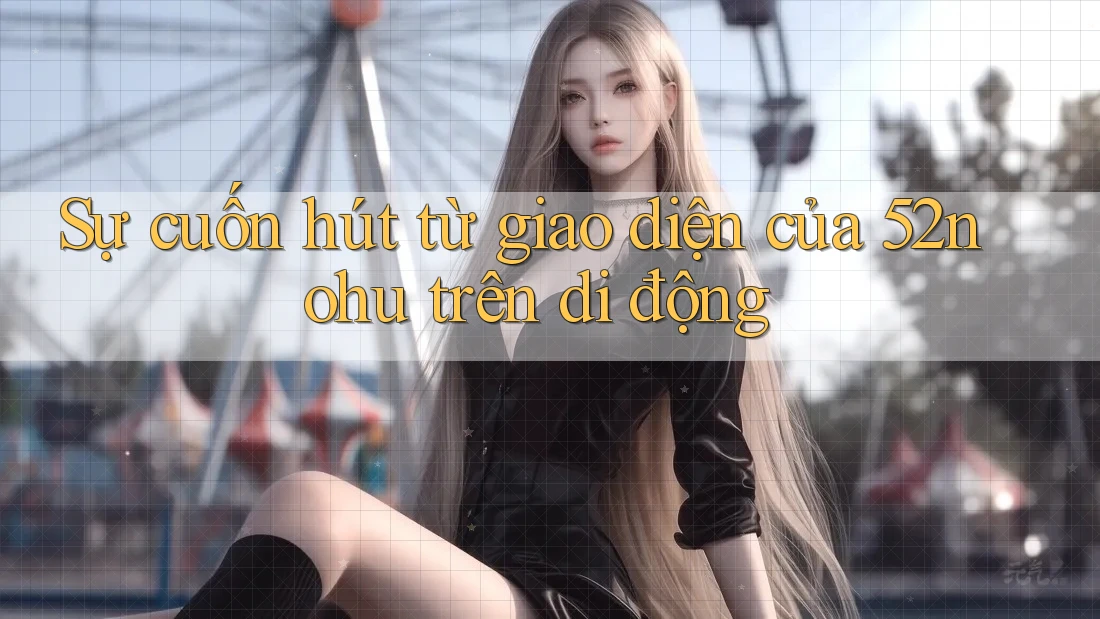 Sự cuốn hút từ giao diện của 52nohu trên di động Sự cuốn hút từ giao diện của 52nohu trên di động