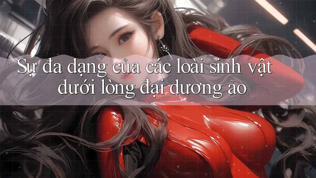 Sự đa dạng của các loài sinh vật dưới lòng đại dương ảo Sự đa dạng của các loài sinh vật dưới lòng đại dương ảo