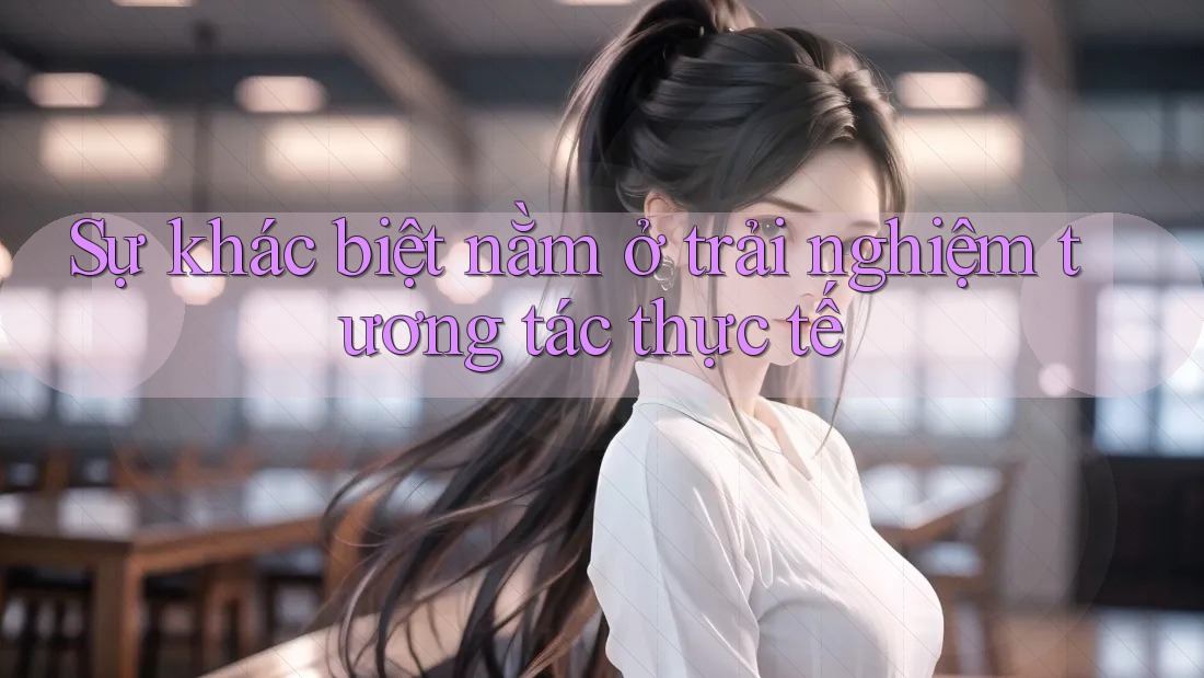Sự khác biệt nằm ở trải nghiệm tương tác thực tế Sự khác biệt nằm ở trải nghiệm tương tác thực tế