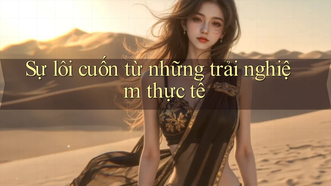 Sự lôi cuốn từ những trải nghiệm thực tế Sự lôi cuốn từ những trải nghiệm thực tế