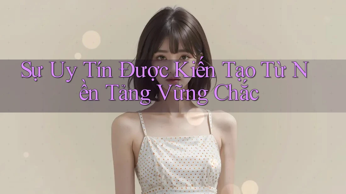 Sự Uy Tín Được Kiến Tạo Từ Nền Tảng Vững Chắc Sự Uy Tín Được Kiến Tạo Từ Nền Tảng Vững Chắc