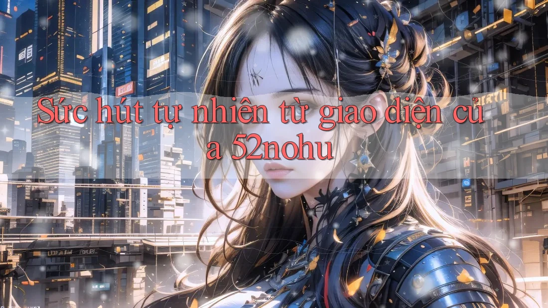 Sức hút tự nhiên từ giao diện của 52nohu Sức hút tự nhiên từ giao diện của 52nohu