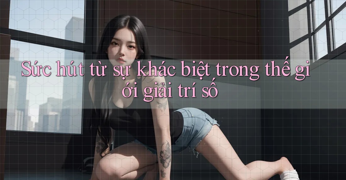 Sức hút từ sự khác biệt trong thế giới giải trí số Sức hút từ sự khác biệt trong thế giới giải trí số