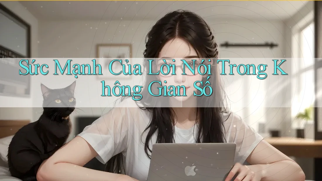 Sức Mạnh Của Lời Nói Trong Không Gian Số Sức Mạnh Của Lời Nói Trong Không Gian Số