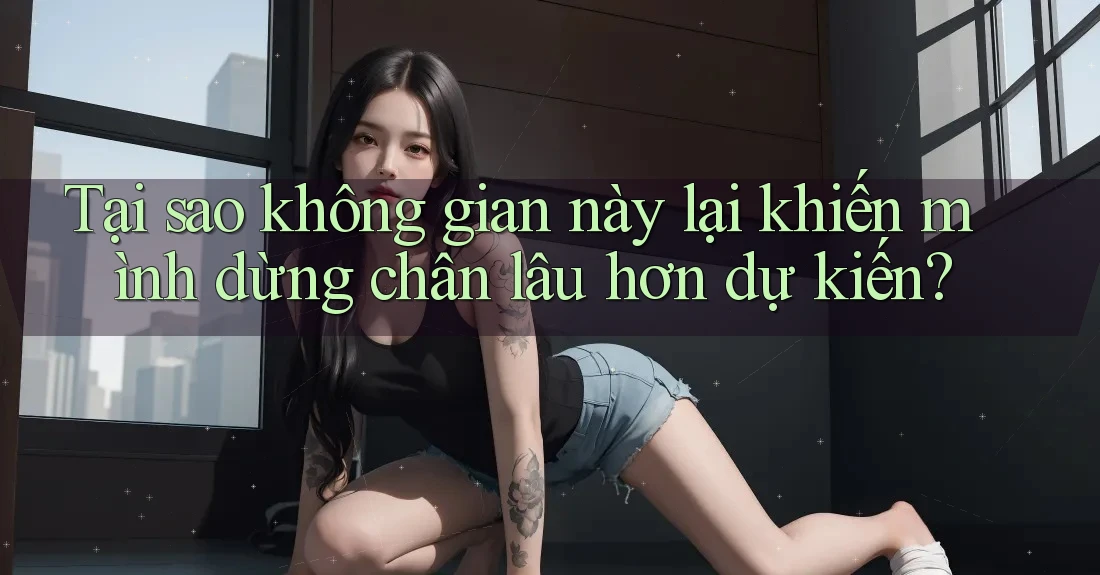Tại sao không gian này lại khiến mình dừng chân lâu hơn dự kiến? Tại sao không gian này lại khiến mình dừng chân lâu hơn dự kiến?