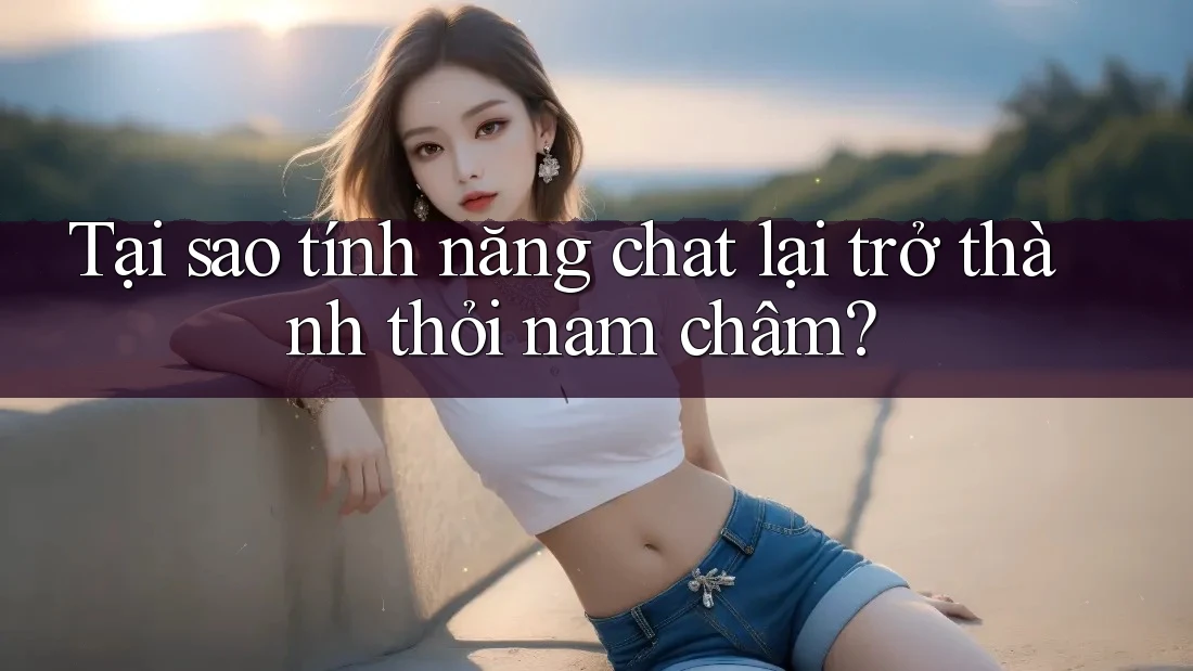 Tại sao tính năng chat lại trở thành thỏi nam châm? Tại sao tính năng chat lại trở thành thỏi nam châm?