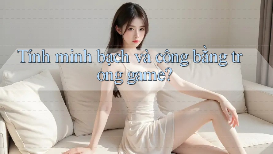 Tính minh bạch và công bằng trong game? Tính minh bạch và công bằng trong game?