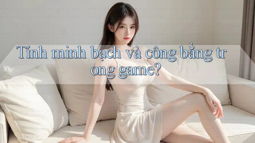 Tính minh bạch và công bằng trong game? Tính minh bạch và công bằng trong game?